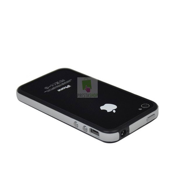 Bumper noir et blanc pour Iphone 4 et 4S Bumper noir et blanc pour Iphone 4 et 4S