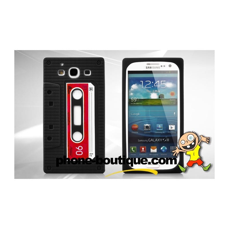 Coque K7 noire pour SAMSUNG GALAXY S3 i9300