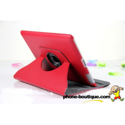 Etui en cuir 360 rouge pour IPAD 2 et 3