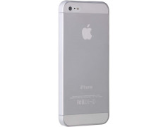 Coque CRYSTAL blanche pour iPhone 5