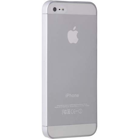 Coque CRYSTAL blanche pour iPhone 5