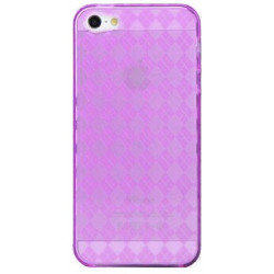 Coque DAMIER rose pour iPhone 5