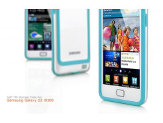 Bumper LUXE2 bleu pour SAMSUNG GALAXY S2