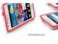 Bumper LUXE2 rouge pour SAMSUNG GALAXY S2