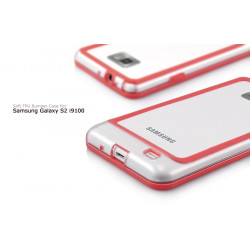 Bumper LUXE2 rouge pour SAMSUNG GALAXY S2