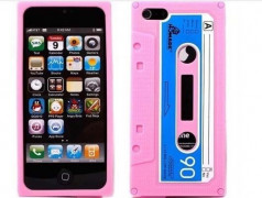 Coque K7 rose pour iPhone 5