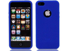 Coque CIRCLE bleue pour iPhone 5