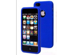 Coque CIRCLE bleue pour iPhone 5