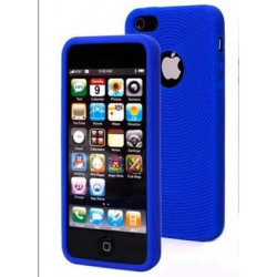 Coque CIRCLE bleue pour iPhone 5