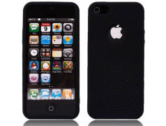 Coque CIRCLE noire pour iPhone 5