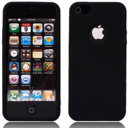 Coque CIRCLE noire pour iPhone 5