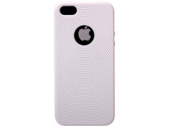 Coque CIRCLE blanche pour iPhone 5