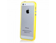 BUMPER LUXE jaune pour iPhone 5