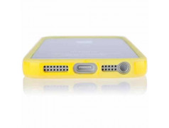 BUMPER LUXE jaune pour iPhone 5