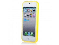 BUMPER LUXE jaune pour iPhone 5