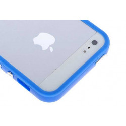 BUMPER LUXE bleu pour iPhone 5