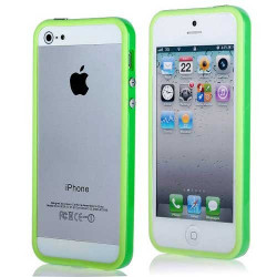 BUMPER LUXE vert pour iPhone 5