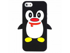 Coque PINGOUIN noire pour iPhone 5