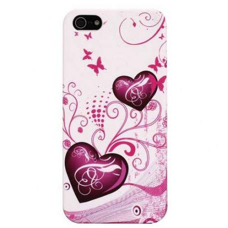 Coque COEUR pour iPhone 5