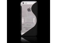 Coque TV noire pour iPhone 5