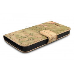 Etui cuir MAP portefeuille pour iPhone 5