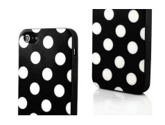 Coque POIS blanche pour iPhone 5