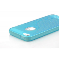Coque WAVE bleue pour iPhone 5