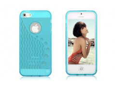 Coque WAVE bleue pour iPhone 5