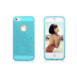 Coque WAVE bleue pour iPhone 5