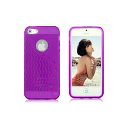 Coque WAVE mauve pour iPhone 5