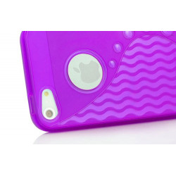 Coque WAVE mauve pour iPhone 5