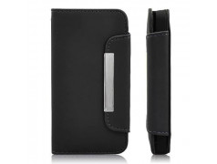 Etui cuir PURSE noir pour iPhone 5