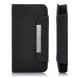 Etui cuir PURSE noir pour iPhone 5