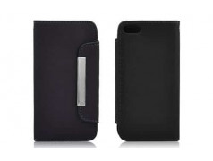 Etui cuir PURSE noir pour iPhone 5