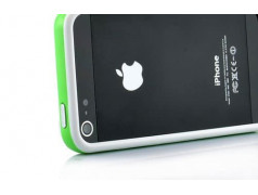 BUMPER LUXE vert et blanc pour iPhone 5