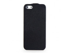 Etui cuir2 noir pour iPhone 5