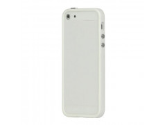 BUMPER LUXE blanc pour iPhone 5