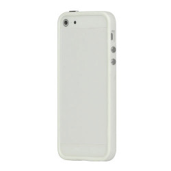 BUMPER LUXE blanc pour iPhone 5