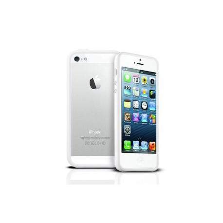 BUMPER LUXE blanc pour iPhone 5