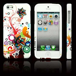 Coque FLEURS 3 pour iPhone 5