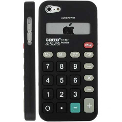 Coque CALCUL noire pour iPhone 5