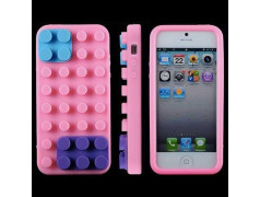 Coque LEGO rose pour iPhone 5