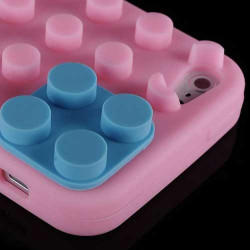 Coque LEGO rose pour iPhone 5