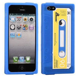 Coque K7 bleue pour iPhone 5