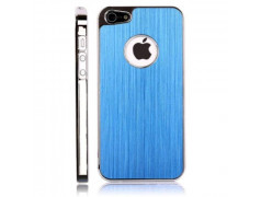 Coque ALUMINIUM bleue pour iPhone 5