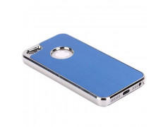 Coque ALUMINIUM bleue pour iPhone 5