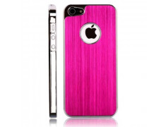 Coque ALUMINIUM rose pour iPhone 5