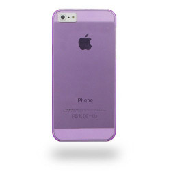 Coque CRYSTAL mauve pour iPhone 5