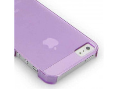 Coque CRYSTAL mauve pour iPhone 5