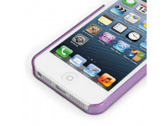 Coque CRYSTAL mauve pour iPhone 5